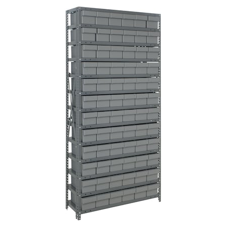 QUANTUM STORAGE SYSTEMS Euro Drawers Shelving System 2475-603GY